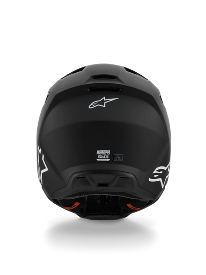 Casco Alpinestars S-M3 Solid ECE06 Nero Opaco