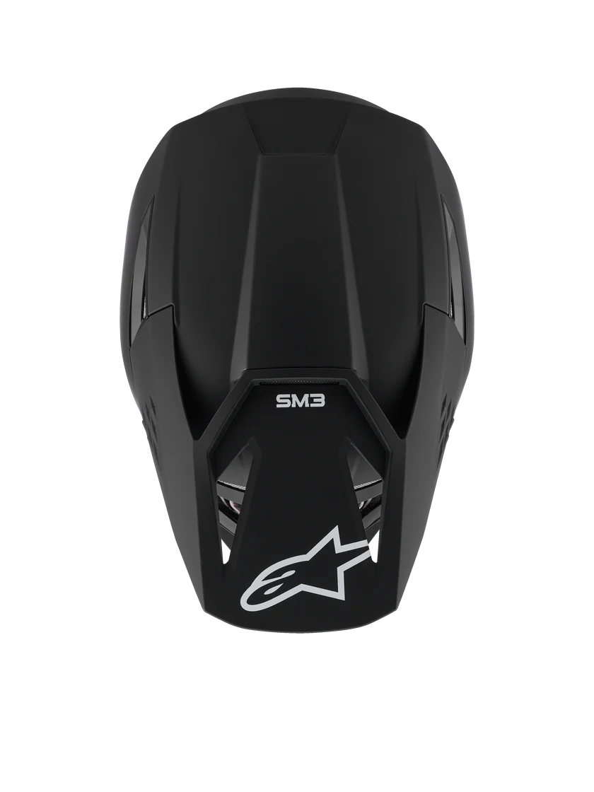 Casco Alpinestars S-M3 Solid ECE06 Nero Opaco