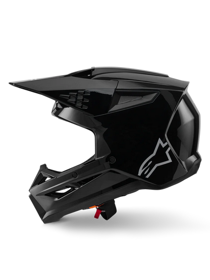 Casco Alpinestars S-M3 Solid ECE06 Nero Lucido