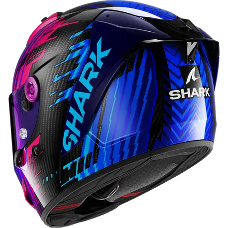 CASCO SHARK AERON EDGY Carbon Blue Chrom