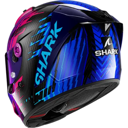 CASCO SHARK AERON EDGY Carbon Blue Chrom