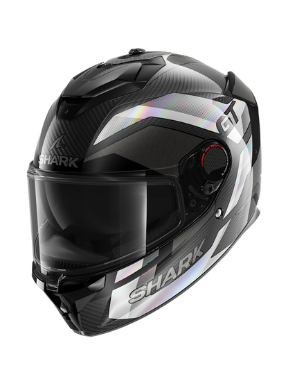 CASCO SHARK SPARTAN GT PRO RITMO CARBON Carbon Anthracite Iridescent