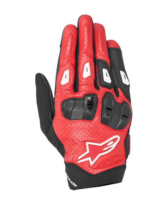 Guanti ALPINESTARS SP X 7 BLACK BRIGHT RED WHITE