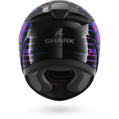Casco  SHARK RIDILL 2 REPTAIA Black Violet Glitter