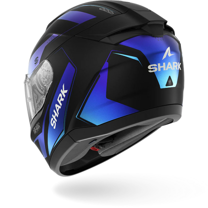 Casco  SHARK RIDILL 2 MEKARIUM Mat Black Blue Blue