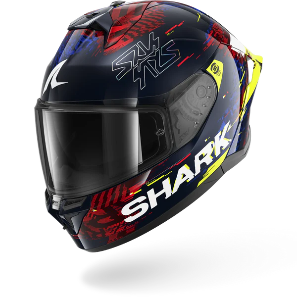 Casco Shark SKWAL CUP SPEED-VIB Blue Red Yellow