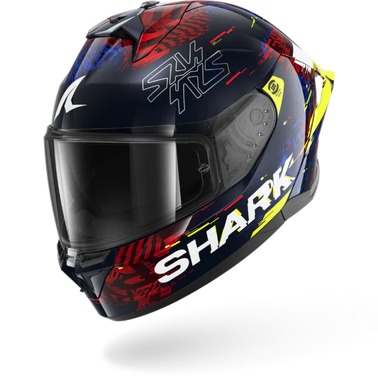 Casco Shark SKWAL CUP SPEED-VIB Blue Red Yellow
