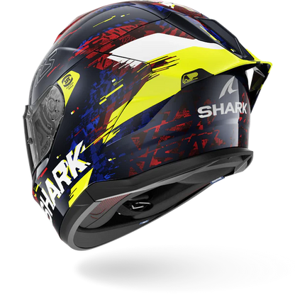 Casco Shark SKWAL CUP SPEED-VIB Blue Red Yellow