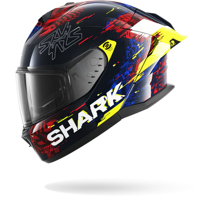 Casco Shark SKWAL CUP SPEED-VIB Blue Red Yellow