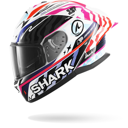 Casco Shark SKWAL CUP SPEED-FANCY Bianco Nero Arancione-WKO