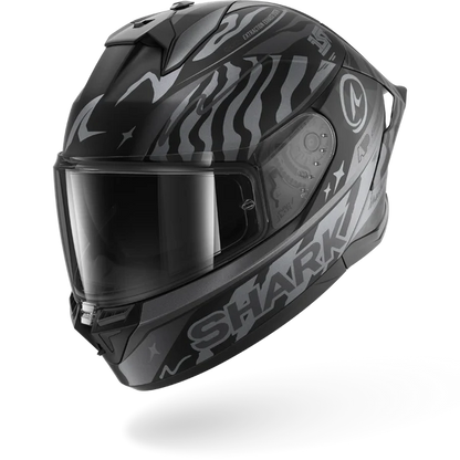 Casco Shark SKWAL CUP SPEED-FANCY Nero opaco Antracite Argento