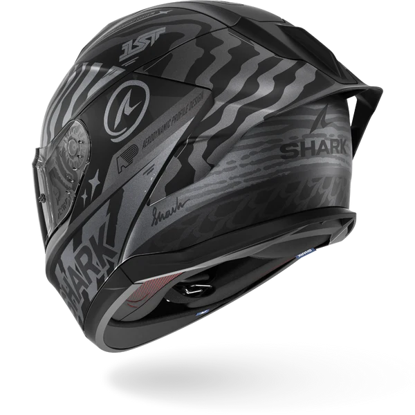 Casco Shark SKWAL CUP SPEED-FANCY Nero opaco Antracite Argento