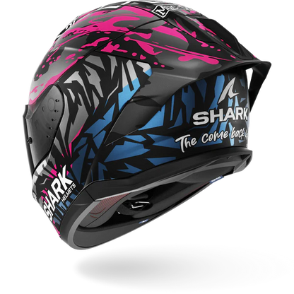 Casco Shark SKWAL CUP REPLICA REDDING Mat Black Violet Blue