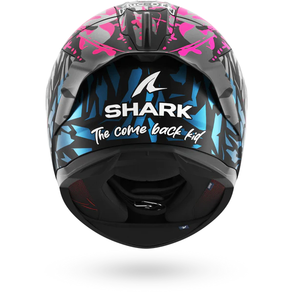 Casco Shark SKWAL CUP REPLICA REDDING Mat Black Violet Blue