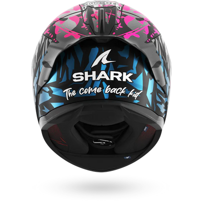 Casco Shark SKWAL CUP REPLICA REDDING Mat Black Violet Blue