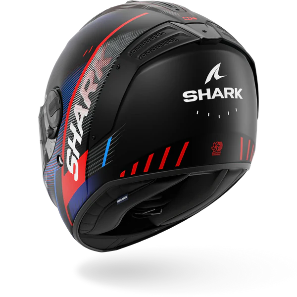 Casco SHARK Spartan RS SPEED-TECH Mat Black Blue Red