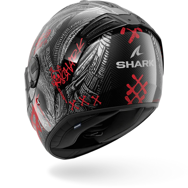 Casco Shark SPARTAN RS CARBON SHIEVER Carbonio Antracite Rosso