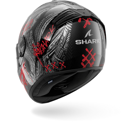 Casco Shark SPARTAN RS CARBON SHIEVER Carbonio Antracite Rosso