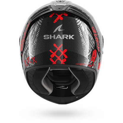 Casco Shark SPARTAN RS CARBON SHIEVER Carbonio Antracite Rosso