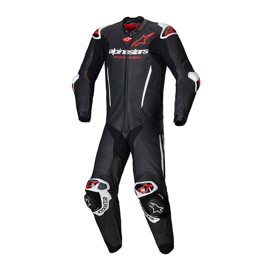 Tuta Intera  Alpinestars GP-R7 Black White Red Fluo