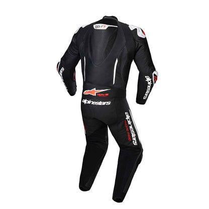 Tuta Intera  Alpinestars GP-R7 Black White Red Fluo