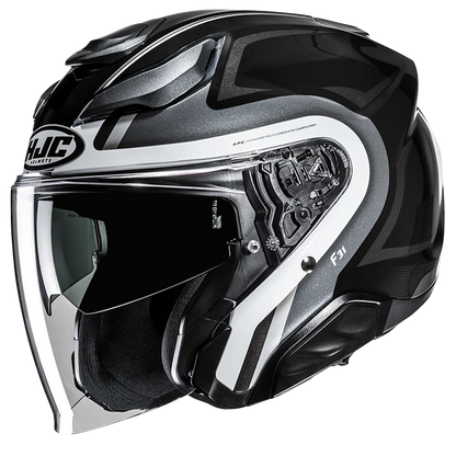 Casco JET HJC F31 BASK MC5