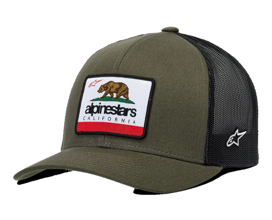 Cappello Alpinestars  Cali 2.0 verde militare nero
