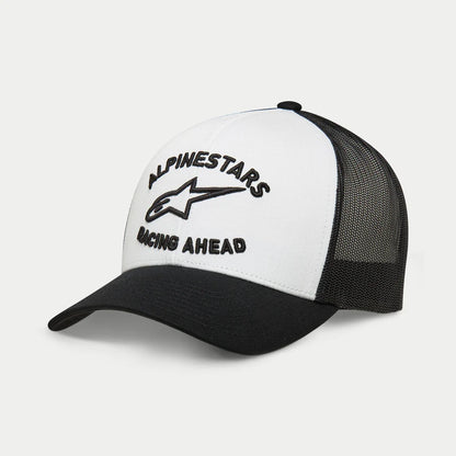 Cappello ALPINESTARS  Triple Trucker bianco/ nero / bianco