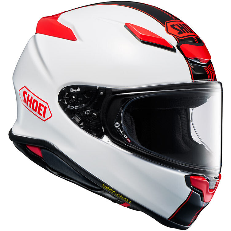 Casco Moto Integrale Shoei NXR2 Beaut TC1 Rosso Nero