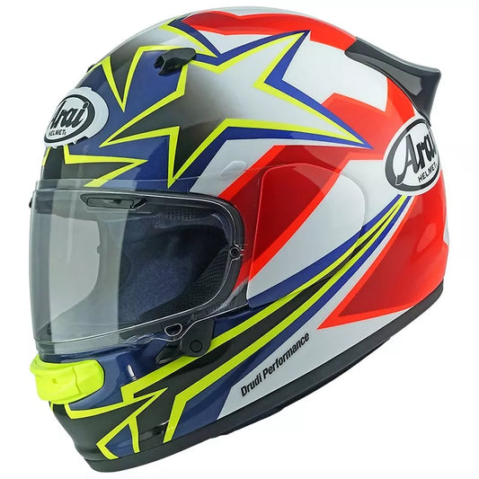 Casco ARAI QUANTIC STARS AND STRIPES YELLOW