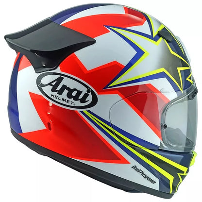 Casco ARAI QUANTIC STARS AND STRIPES YELLOW