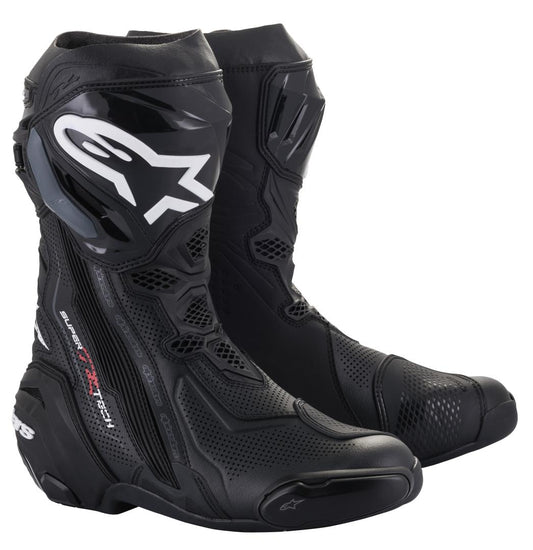Stivali Alpinestars SUPERTECH R VENTED Nero