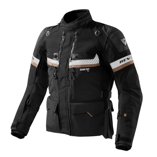 Giacca Rev'it Dominator GTX Nero Sabbia