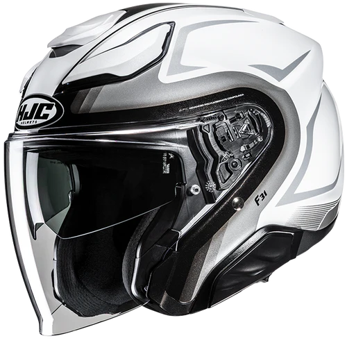 Casco JET HJC F31 BASK MC10