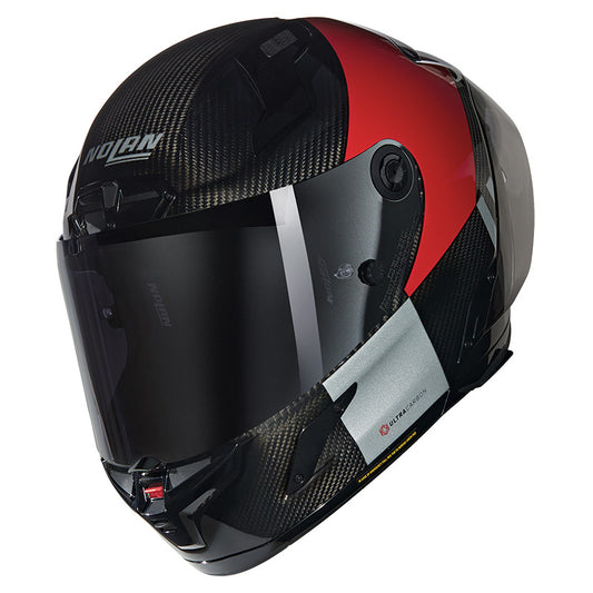 Casco Nolan X804 RS Ultra Carbon Combo Gara rosso - 351