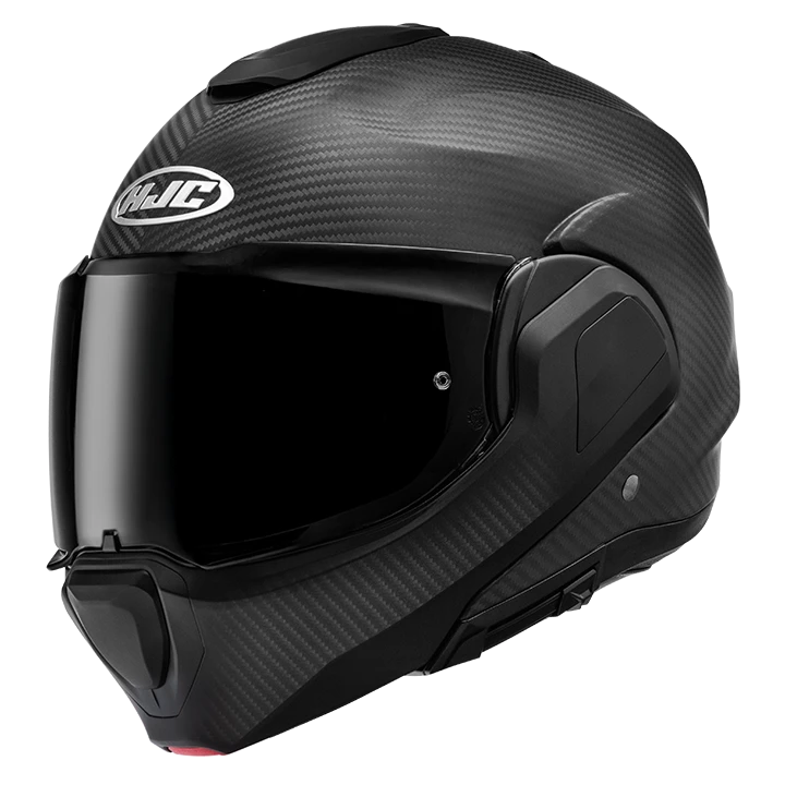 Casco Modulare HJC F100 Carbon Nero Opaco