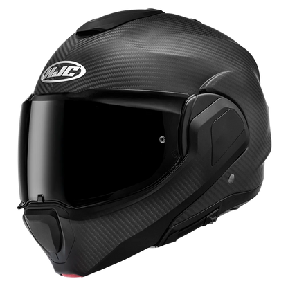 Casco Modulare HJC F100 Carbon Nero Opaco
