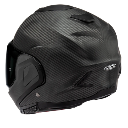 Casco Modulare HJC F100 Carbon Nero Opaco