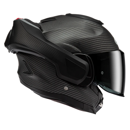 Casco Modulare HJC F100 Carbon Nero Opaco