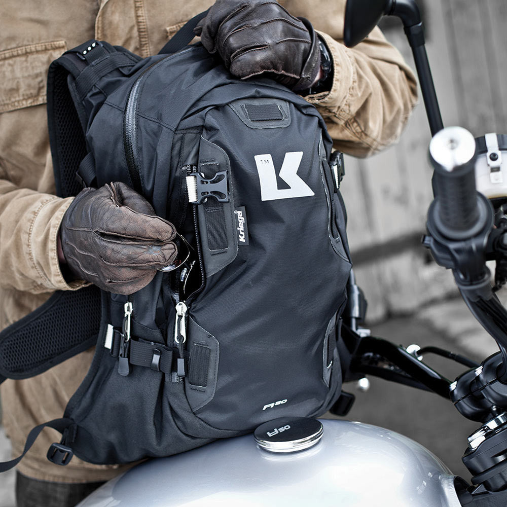 Kriega - Zaino moto  R20 20 litri KRU20 Nero